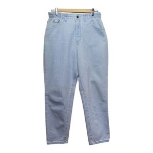 Vintage 80’s Lee Mom Jeans Elastic Waistband High-Rise Denim Pants Size 28